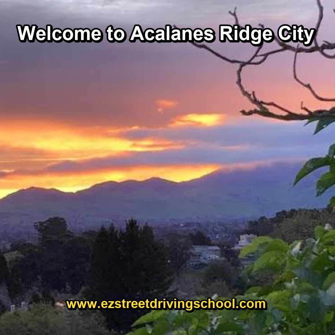 Driving Lessons in Acalanes Ridge